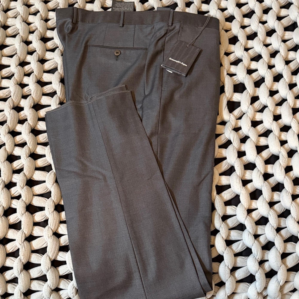 Sophisticated Charcoal Dress Pants for Men